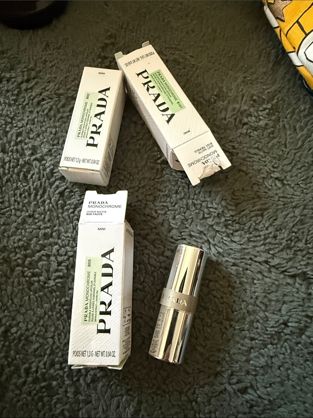Prada lipsticks (3 available)